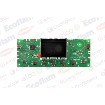 Ariston CLAS ONE kijelzőpanel 65115776-04