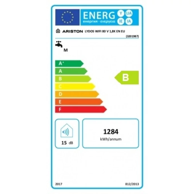 Kép 5/5 - Ariston Lydos Wifi 80 V 1,8K EU Villanybojler 3201375