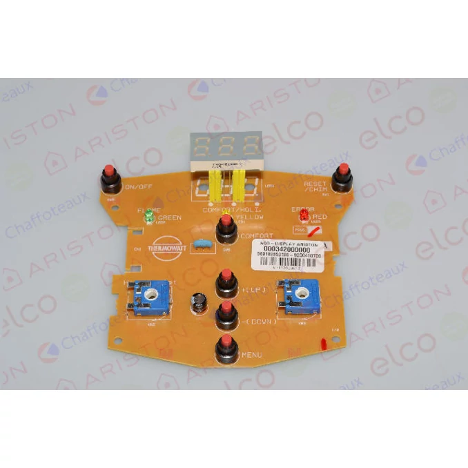 Ariston ACO B kijelzőpanel 65102235